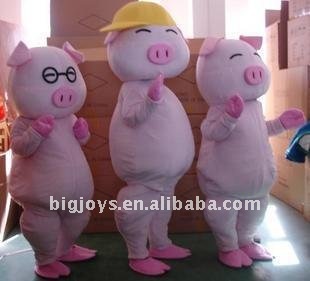 マスコット衣装ピンクラブリー豚-アニメコスチューム問屋・仕入れ・卸・卸売り