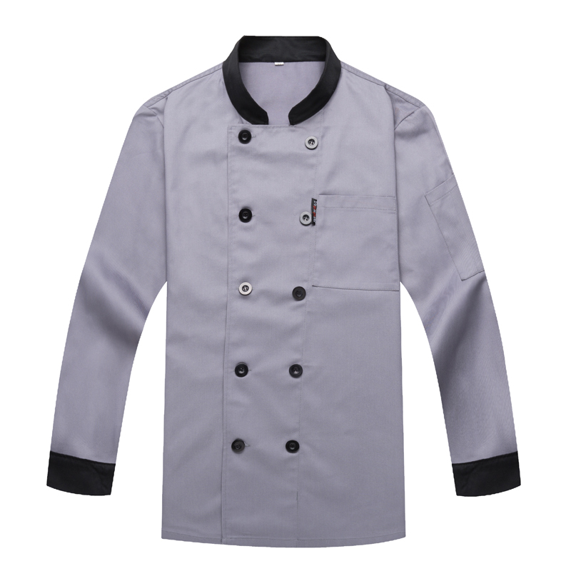Resturant制服カスタムボタンロージークックレディースシェフジャケットシェフ-レストラン、バー制服問屋・仕入れ・卸・卸売り