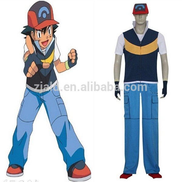 アニメコスプレ衣装pokemonashketchum-アニメコスチューム問屋・仕入れ・卸・卸売り