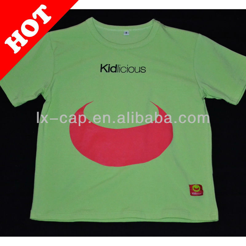 新しいデザイン子供服チャイナ2013frocksの子供のtシャツ-Tシャツ問屋・仕入れ・卸・卸売り