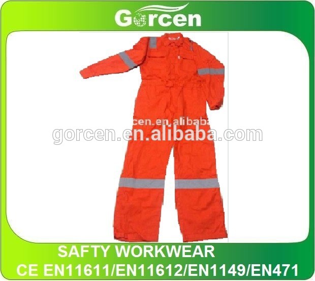 業界gc2001耐燃性安全反射作業服のカバーオール-制服、作業服問屋・仕入れ・卸・卸売り