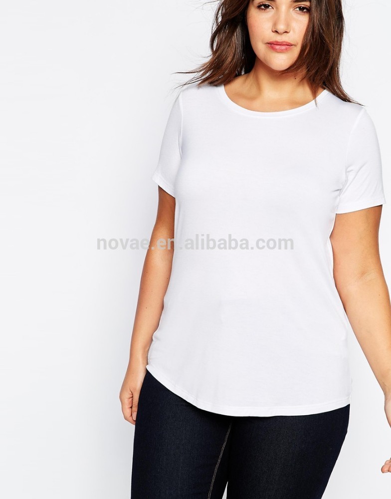 女性t- シャツのための綿織物ラベルなし100t- シャツ半袖女性オーバーサイズt- シャツ-Tシャツ問屋・仕入れ・卸・卸売り