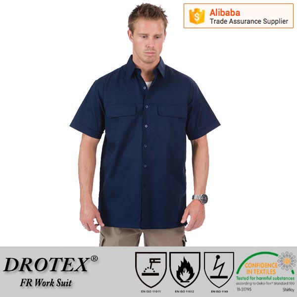 Drotex en11612アンチ火災耐酸作業スーツ-制服、作業服問屋・仕入れ・卸・卸売り
