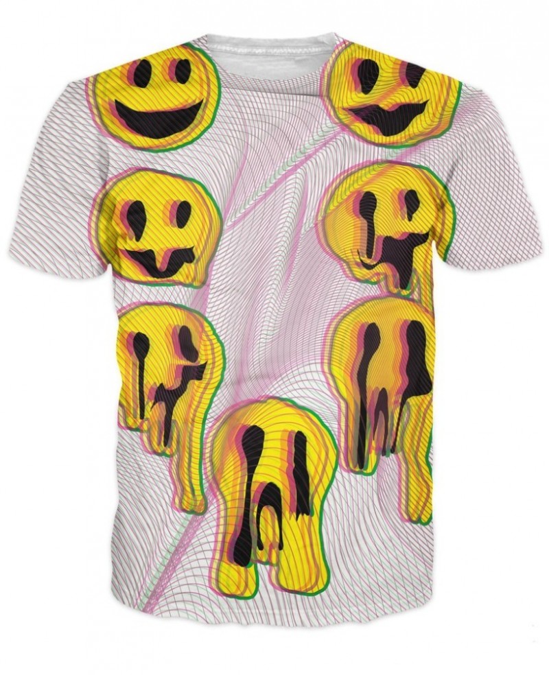 2016男性3dサイケデリックtシャツfashipn服面白いスポーツトップスヒップスター夏ティーズtシャツプラスサイズ-プラスサイズシャツ、ブラウス問屋・仕入れ・卸・卸売り