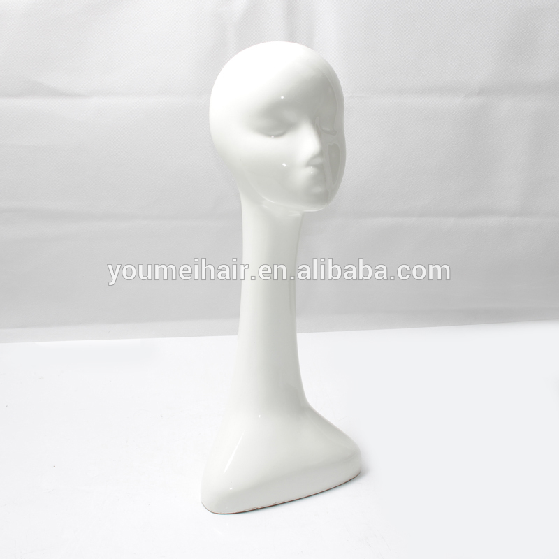 alibabaの2015熱い販売プラスチックかつら女性白い色マネキンヘッドディスプレイモデル-マネキン問屋・仕入れ・卸・卸売り
