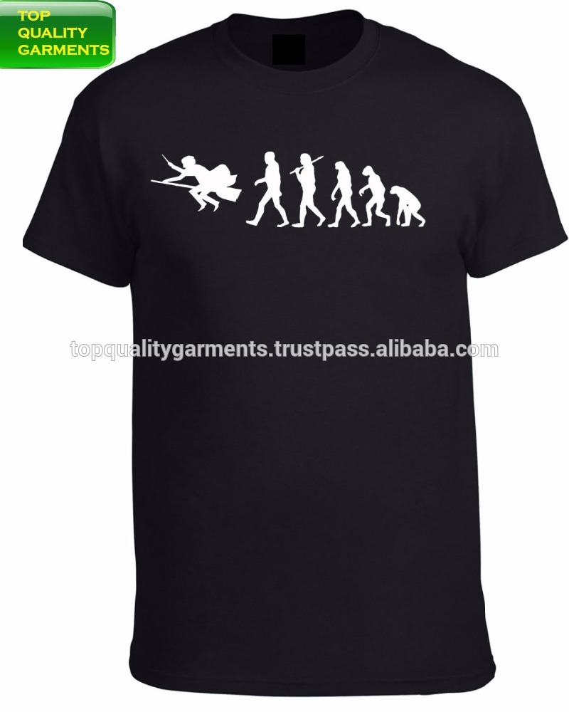 人間の進化デザインメンズguysファッションtシャツブラックtシャツ綿高品質フィットラウンドネックスクリーン印刷oemカスタマイズ-プラスサイズシャツ、ブラウス問屋・仕入れ・卸・卸売り