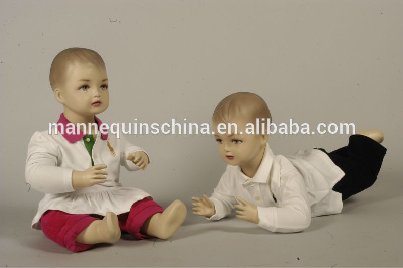 リアルな赤ちゃんマネキン用幼児服表示-マネキン問屋・仕入れ・卸・卸売り