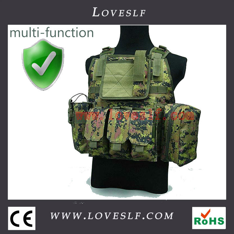 2015軍事オリーブ戦闘タクティカルベスト付きポケット/卸売/高品質のトレーニングベスト/迷彩/トレーニング/陸軍/-ベスト問屋・仕入れ・卸・卸売り
