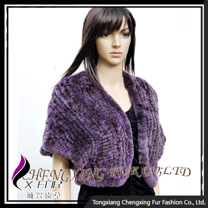 CX-G-B-22ファッショナブルな2016短いタイプレックスウサギの毛皮ベスト動物の毛皮の女性服-ベスト問屋・仕入れ・卸・卸売り