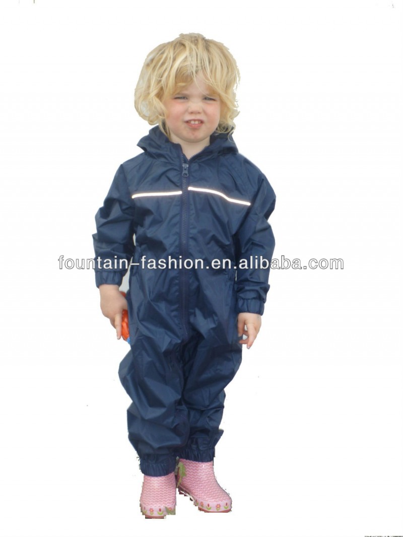 ナイロンの子供の全体的な防水レインrainsuit-その他アパレル問屋・仕入れ・卸・卸売り