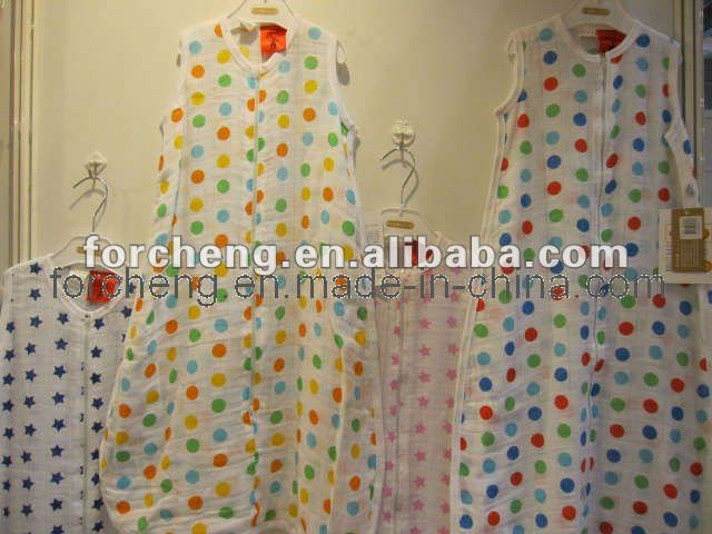 綿モスリンラップ赤ん坊の寝袋-その他アパレル問屋・仕入れ・卸・卸売り