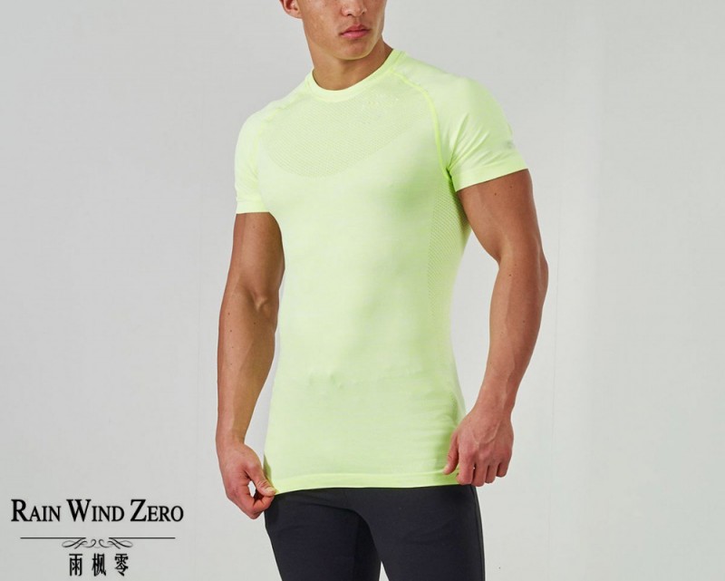 Gymsharkフィットネスタイトなスキニー熱い販売半袖tシャツ用ランニング男性卸売-タンクトップ問屋・仕入れ・卸・卸売り
