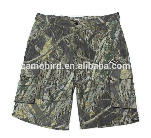 迷彩ハンティングフィッシングシャドウrealtreeブランチ速乾性半ズボンショートパンツをズボンのズボン-ジーンズ問屋・仕入れ・卸・卸売り