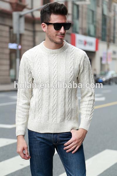 販売の冬のホットロールネック長袖カジュアルジャカード織りプレーンプルオーバーのセーターの男-セーター問屋・仕入れ・卸・卸売り