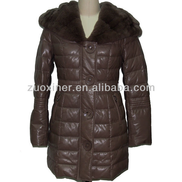 新しい冬のfashingpuレザー2013フード付きコート-コート問屋・仕入れ・卸・卸売り