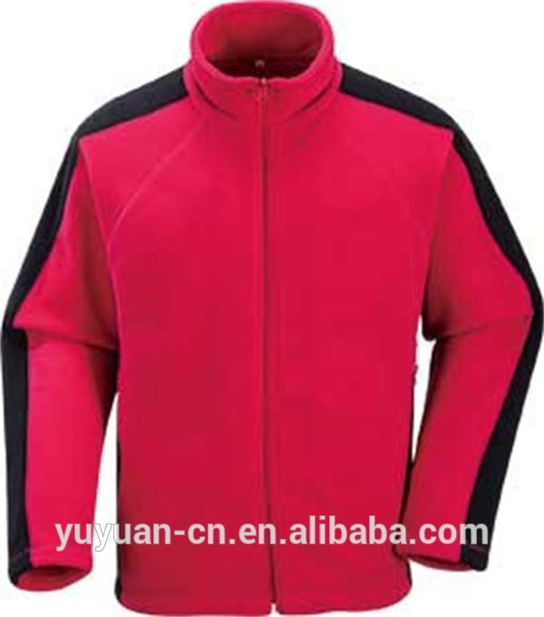 oem100パーセントポリエステルフリースの衣服、 ハイクラスのレベルフリース男性用トップス-ジャケット問屋・仕入れ・卸・卸売り