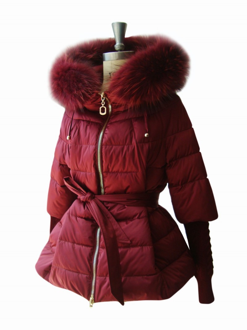 ファッショナブルなダウン2015新しいスタイルの冬のコートの毛皮のジャケット-ジャケット問屋・仕入れ・卸・卸売り