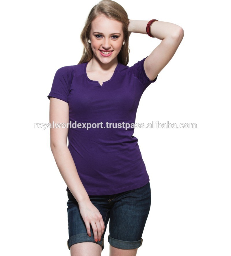 青ラグランスリーブt- シャツ最高品質の綿、 女性のショートスリーブラグランtシャツ卸売-Tシャツ問屋・仕入れ・卸・卸売り