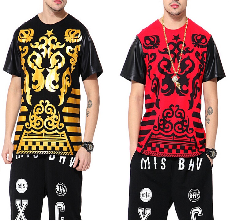 2015- 新しい- 到着- 男性の- ヒップ- ホップ- y- シャツ- ファッション- シャツ- 短い- スリーブ- t- シャツ- のプリント- 男性- t- シャツ-Tシャツ問屋・仕入れ・卸・卸売り