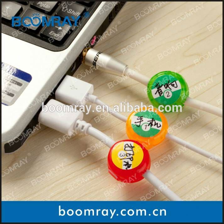 スマートコードboomray識別子3個カラフルなプラスチック製のケーブルマークコード識別子電線ツイスター-縫い針、ミシン針問屋・仕入れ・卸・卸売り