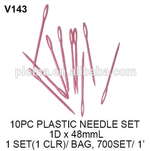 10ピースプラスチックハンドミシン針-縫い針、ミシン針問屋・仕入れ・卸・卸売り