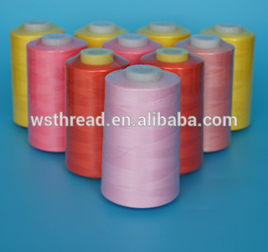ミシン糸リング紡績100%ポリエステル染料チューブと優れた品質のプラスチック-縫い糸問屋・仕入れ・卸・卸売り