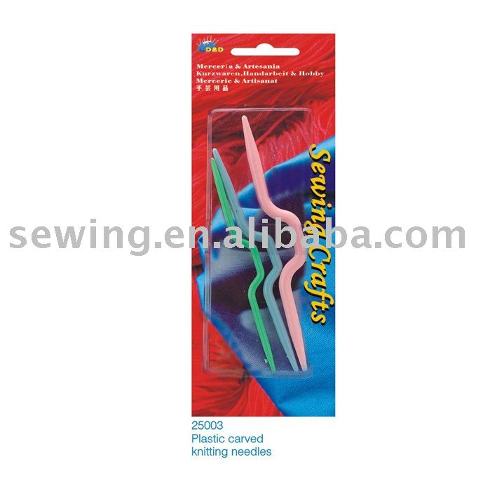 プラスチック製の湾曲した編み針-縫い針、ミシン針問屋・仕入れ・卸・卸売り