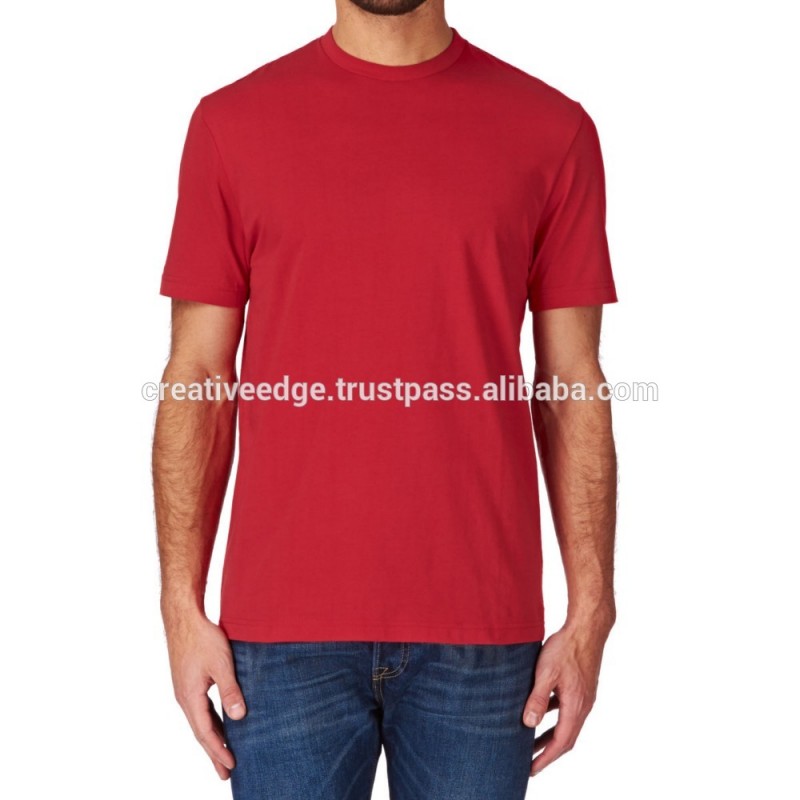 夏最高品質100%コットンtシャツ/カスタム卸売ブランクtシャツ/oem男性平野tシャツ-Tシャツ問屋・仕入れ・卸・卸売り