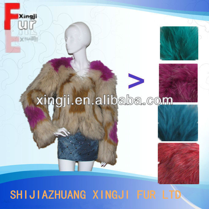 本物のファッション冬の女性のためのコートをニットアライグマの毛皮-ベスト問屋・仕入れ・卸・卸売り