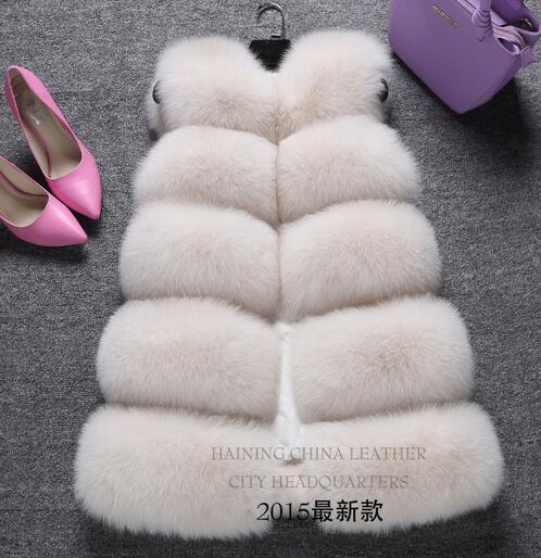 2016新しいヨーロッパスタイル冬本物のキツネの毛皮のスーツベスト女性のチョッキ-ベスト問屋・仕入れ・卸・卸売り