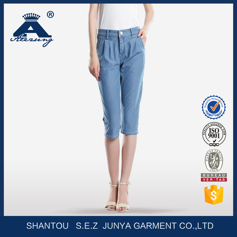ベストセラー卸売価格カジュアル夏のジーンズのための女性-ジーンズ問屋・仕入れ・卸・卸売り
