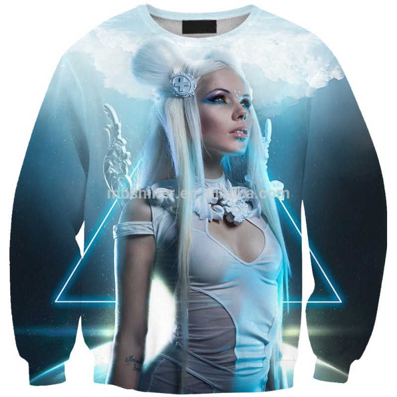 女神oemデザイン印刷ユニセックスsweatershirt卸売画像ファッショナブルなsweatershirts-トレーナー、パーカー問屋・仕入れ・卸・卸売り