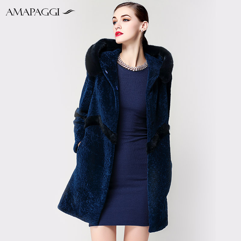 レックスウサギスリム2015新しいスタイルの女性のための冬の毛皮のコート-コート問屋・仕入れ・卸・卸売り