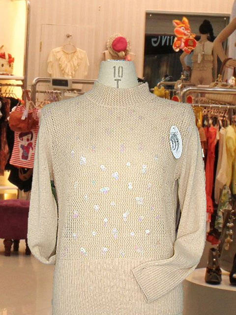 長いカシミアのセーター-セーター問屋・仕入れ・卸・卸売り