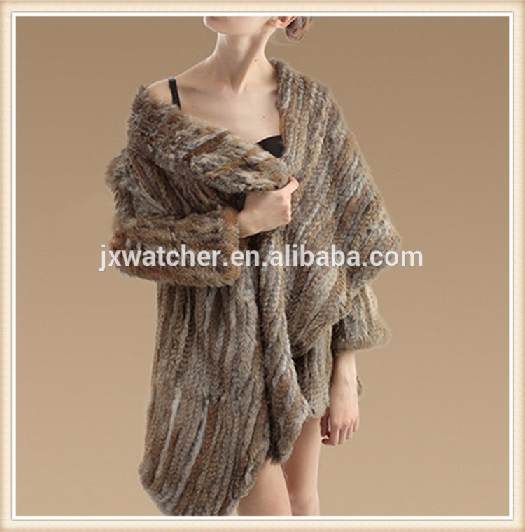 高品質の女性の毛皮のセーターのコートリアルrexウサギの毛皮のコート-コート問屋・仕入れ・卸・卸売り