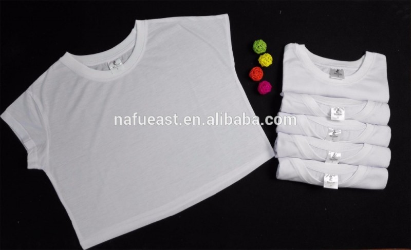クロップトップtシャツ昇華ブランクいいえ最小qauntity 3色準備品-Tシャツ問屋・仕入れ・卸・卸売り