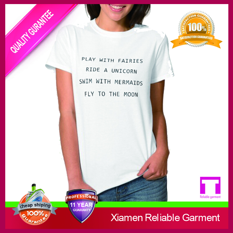 女性tシャツ高品質シルク スクリーン prinitng キャンペーン 95% ポリエステル 5% スパンデックス tシャツ stocklot-Tシャツ問屋・仕入れ・卸・卸売り