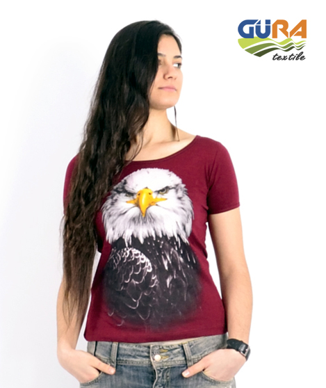 ファンシー女性tシャツスクリーン印刷された-Tシャツ問屋・仕入れ・卸・卸売り