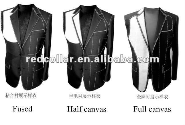 完全なキャンバスハーフキャンバスカスタムメイド紳士服とヒューズ-その他アパレル問屋・仕入れ・卸・卸売り