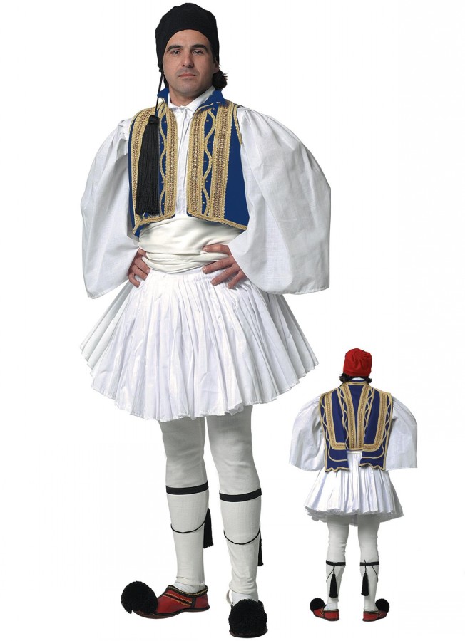 ギリシャの伝統的な衣装evzonas2972evzonパラティーノ- 男性の十代の若者たち-その他アパレル問屋・仕入れ・卸・卸売り