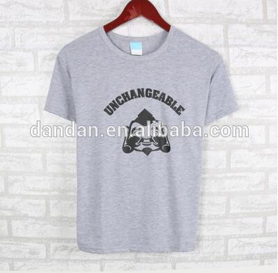高品質コーマ綿半袖グレーtシャツ用男性-Tシャツ問屋・仕入れ・卸・卸売り