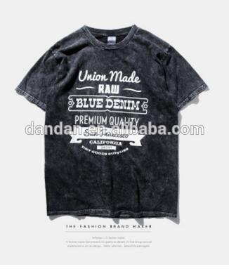 プロモーションホット基本ない名ブランド石洗浄tシャツ-Tシャツ問屋・仕入れ・卸・卸売り