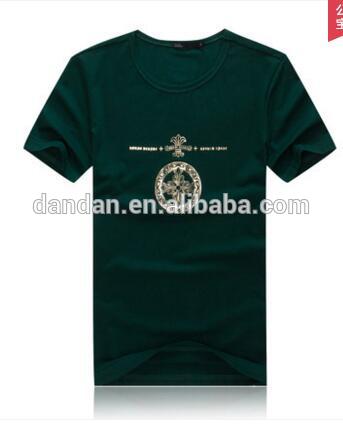 Vネック半袖tシャツカスタムロゴ-Tシャツ問屋・仕入れ・卸・卸売り