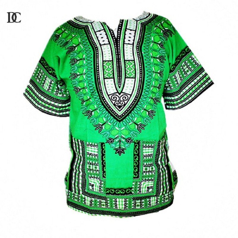 新しいアフリカ衣類伝統プリントトップスファッションデザインアフリカバザンリッシュ服dashiki tシャツ用男性女性-プラスサイズシャツ、ブラウス問屋・仕入れ・卸・卸売り