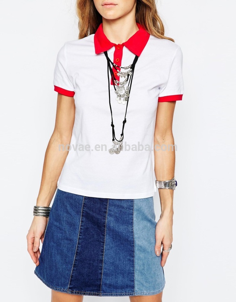 レディースニット平野スポーツtシャツ/ driフィットtシャツ卸売/服女性中国製衣服工場価格供給-Tシャツ問屋・仕入れ・卸・卸売り