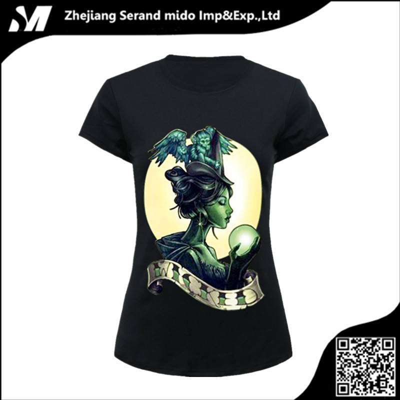 ファッションスタイル卸売漫画3dプリントショートスリーブ女性tシャツ-Tシャツ問屋・仕入れ・卸・卸売り