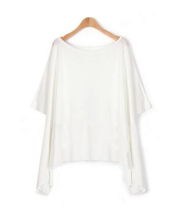 ブランク白女性のティーシャツ若い女の子緩いトップシャツ-Tシャツ問屋・仕入れ・卸・卸売り