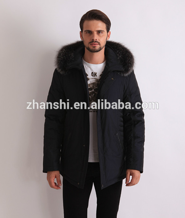 新しいファッションブランドのデザインジャケット高品質の毛皮のコートの男2015冬のコート-プラスサイズコート問屋・仕入れ・卸・卸売り