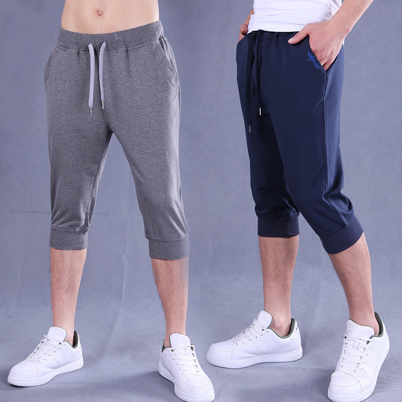 綿ショートパンツ、3/4男性のショートパンツ用男性-ショーツ問屋・仕入れ・卸・卸売り