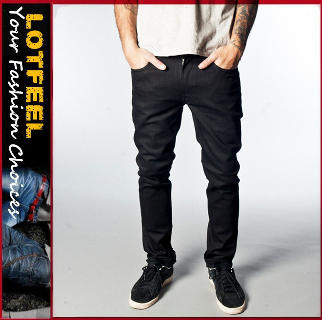 黒ホットパンツジーンズ男デニムジーンズメンズジーンズ卸売七面鳥( lotn082)-ジーンズ問屋・仕入れ・卸・卸売り